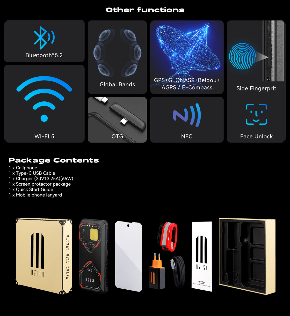 IIIF150 B2 Ultra 2026 Big Battery Rugged Phone