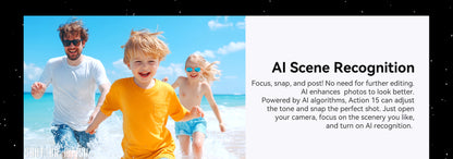 IIIF150 ACTION 15 Dual Display 256GB Top Waterproof
