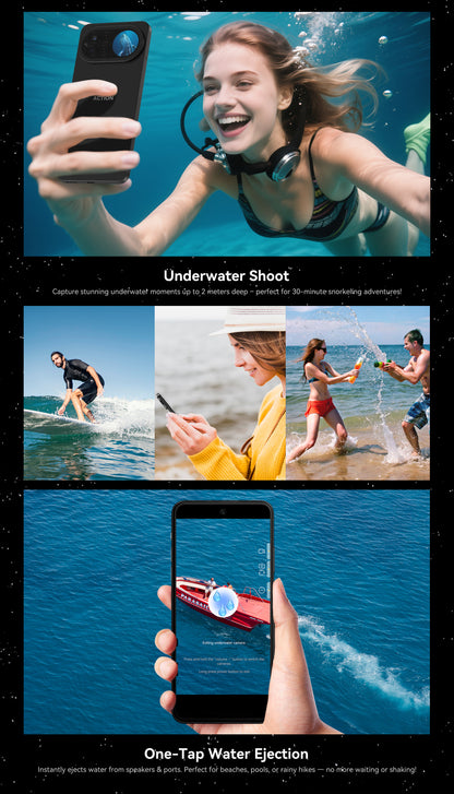 IIIF150 ACTION 15 Dual Display 256GB Top Waterproof