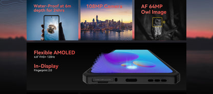IIIF150 Air2 Ultra 5G 16GB 512GB Ultra Thin Rugged Phone