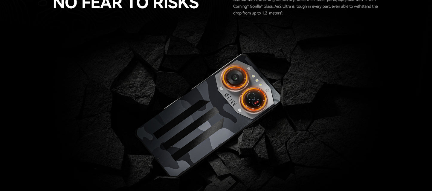 IIIF150 Air2 Ultra 5G 16GB 512GB Ultra Thin Rugged Phone