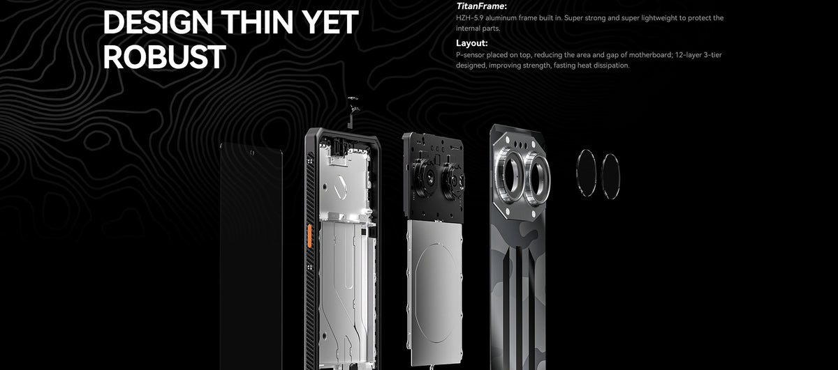 IIIF150 Air2 Ultra 5G 16GB 512GB Ultra Thin Rugged Phone