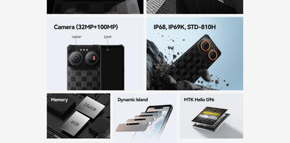 IIIF150 Air3 12GB 512GB Ultra Thin Rugged Phone