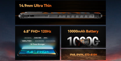 IIIF150 B2 Pro Big Battery Rugged Phone