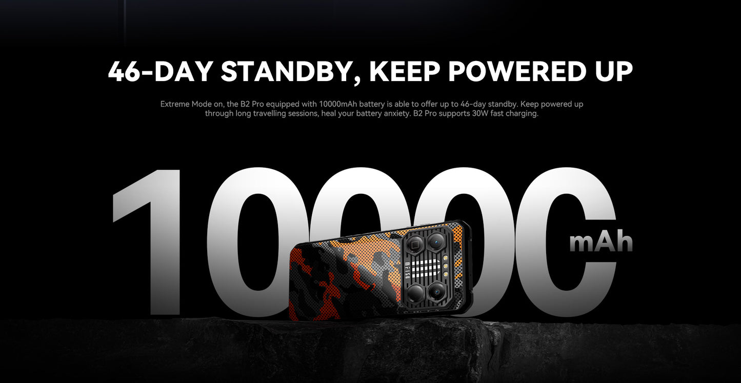 IIIF150 B2 Pro Big Battery Rugged Phone