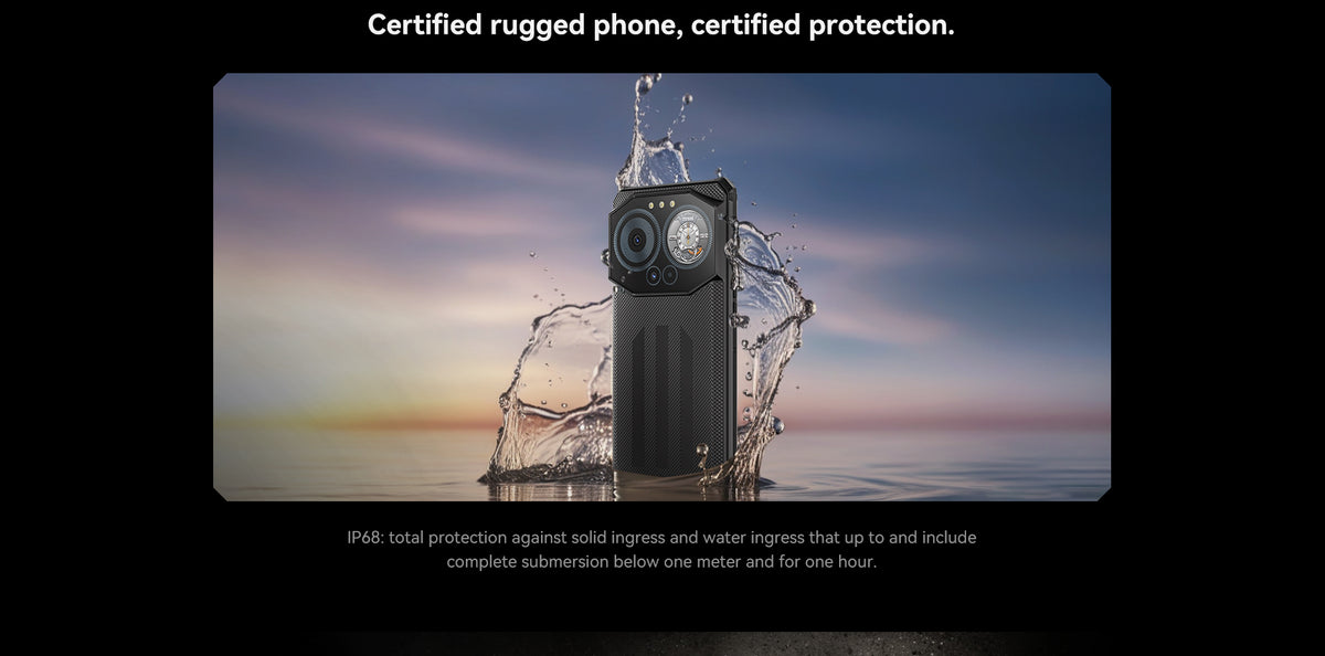 IIIF150 B3C 4G 4GB 256GB Dual Display Rugged Phone