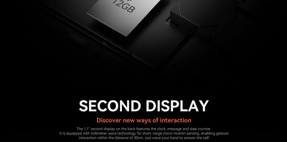IIIF150 B3C 4G 4GB 256GB Dual Display Rugged Phone