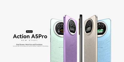 IIIF150 ACTION A5Pro Budget Phone with Dual Display 256GB
