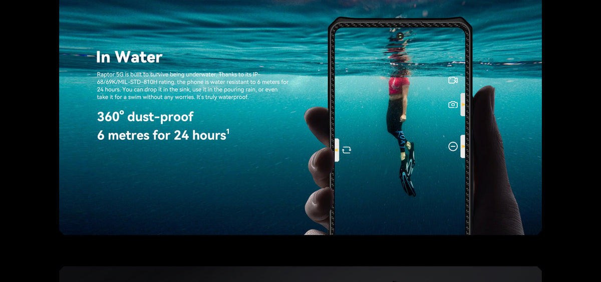 IIIF150 Raptor 5G 16GB 512GB Thermal Rugged Phone