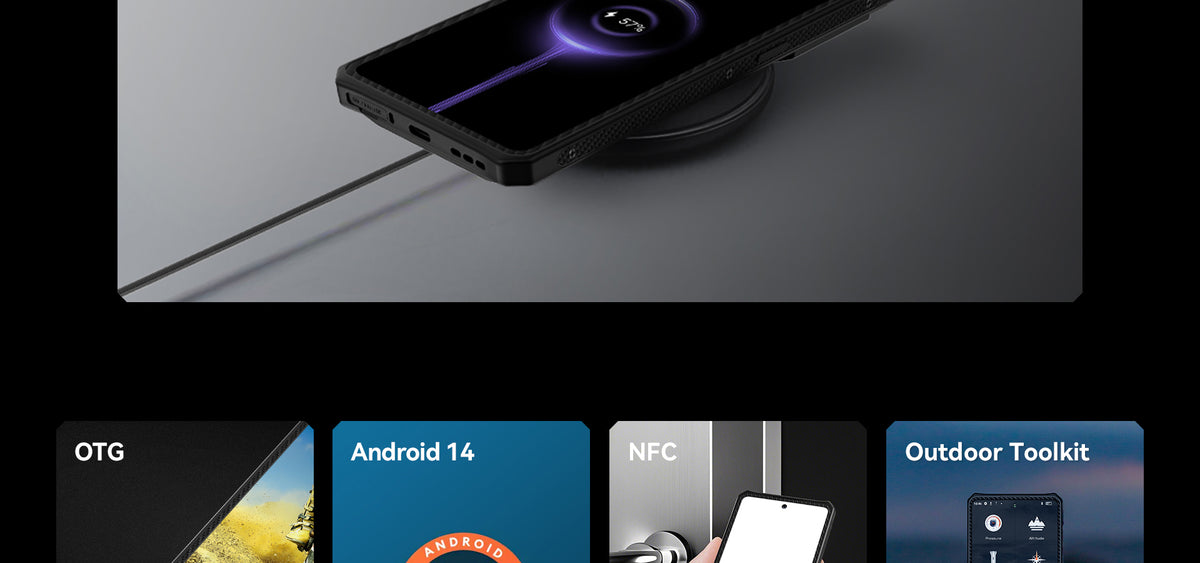 IIIF150 Raptor 5G 16GB 512GB Thermal Rugged Phone