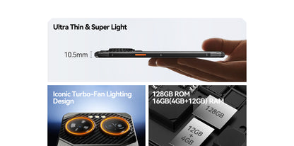 IIIF150 Air3S 4GB 128GB Ultra Thin Rugged Phone